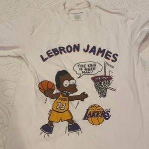 Pizza Slime Lebron James Shirt S